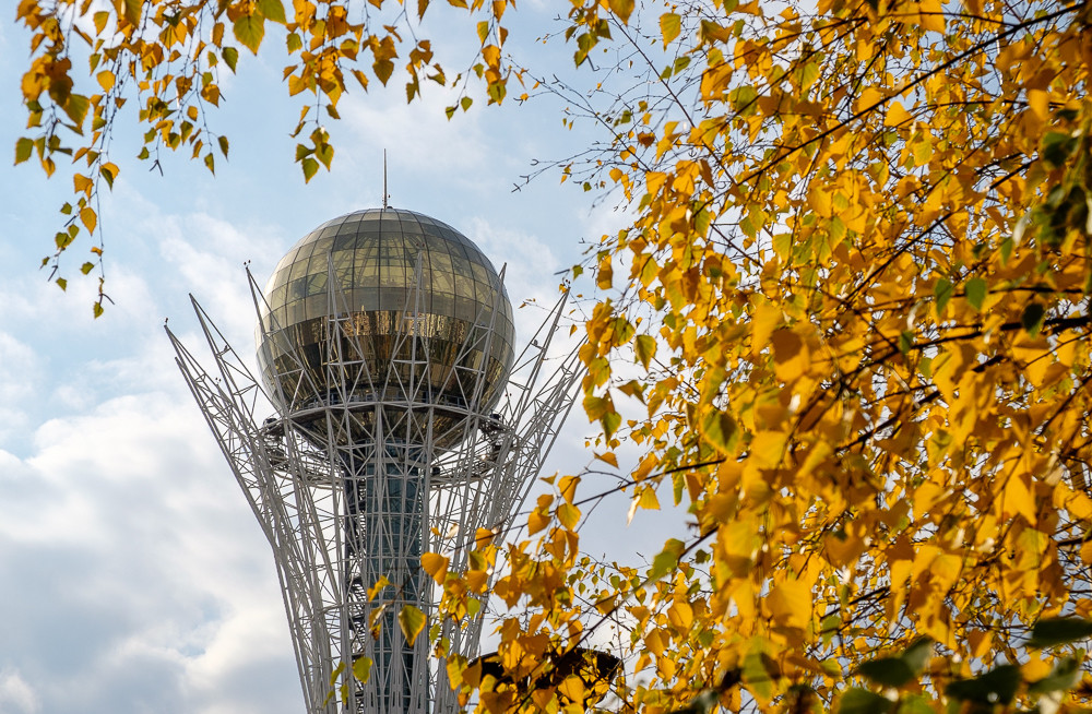 Осень в казахстане